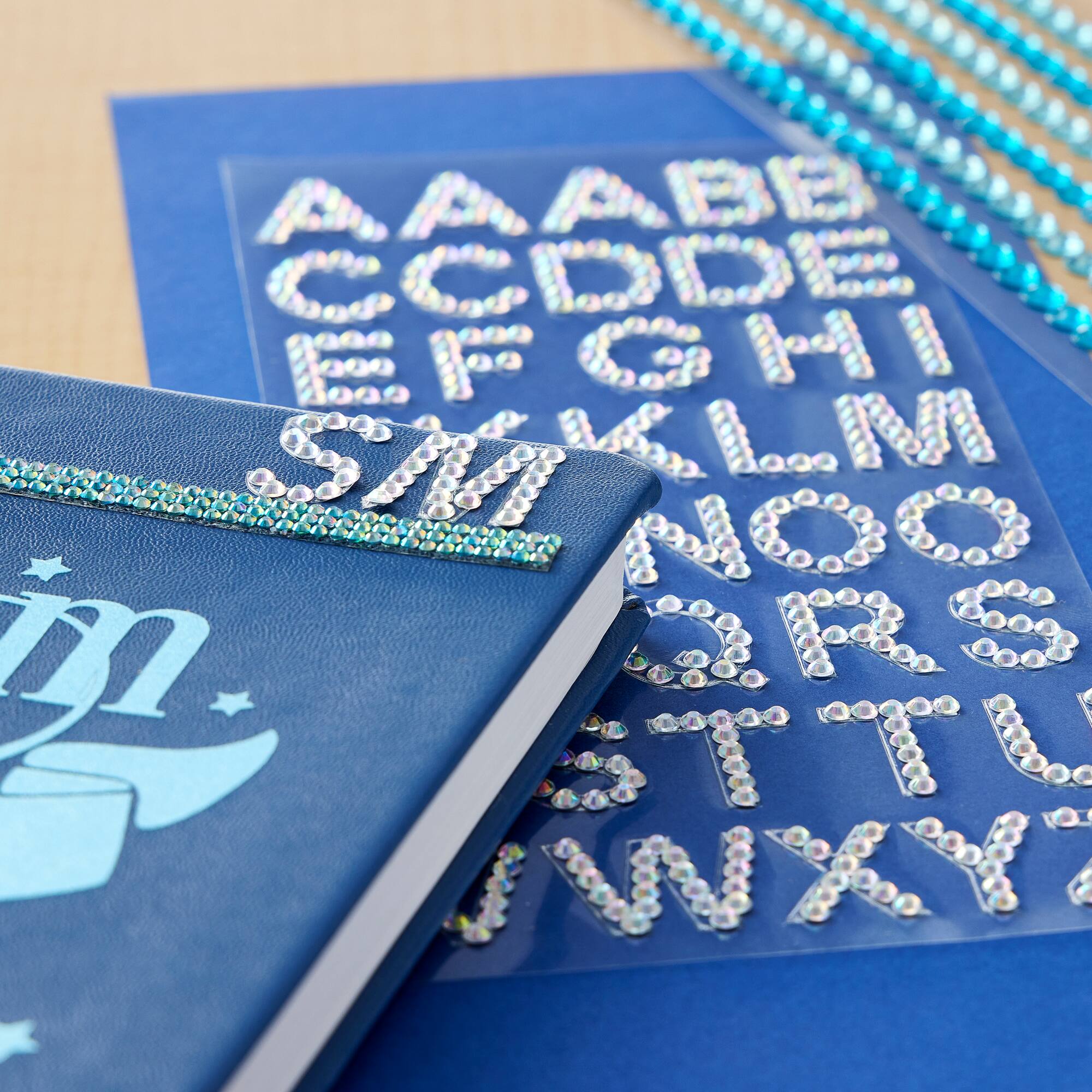 Iridescent Rhinestone Alphabet Stickers by Recollections™